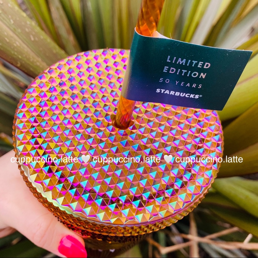 ✨NEW✨Starbucks 50th Anniversary Honeycomb Studded - Picture 6 of 9